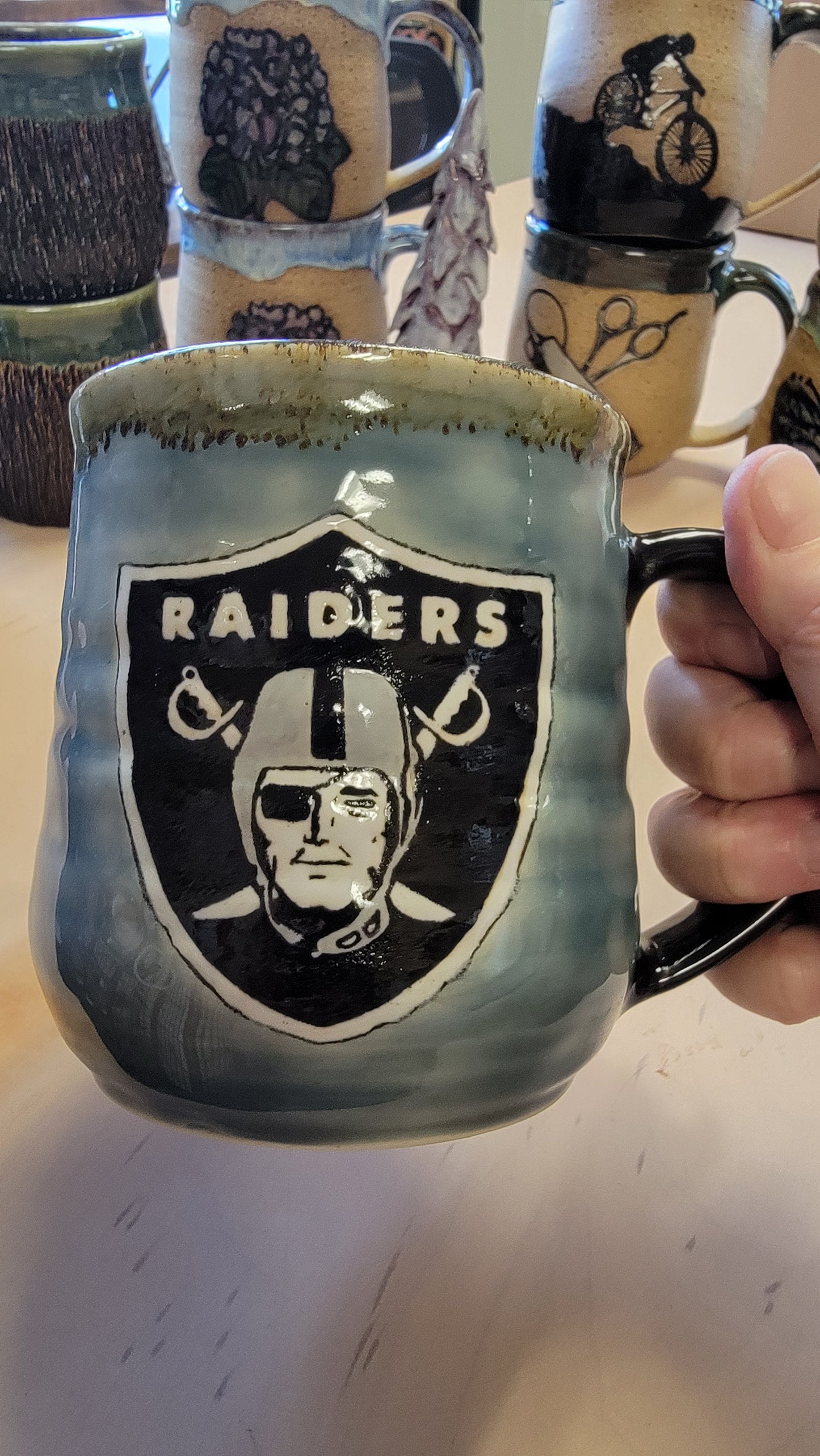 Custom Raiders Mug